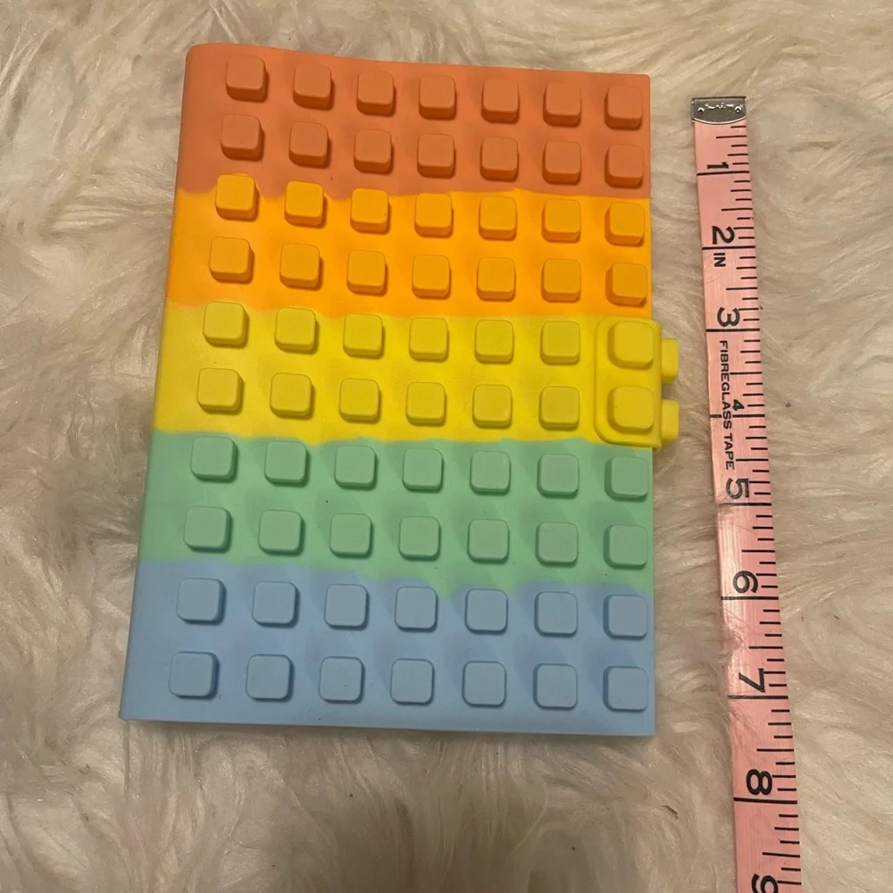 Rainbow Pop It Notebook for Kids